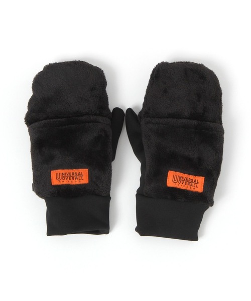 UNIVERSAL OVERALL(ユニバーサルオーバーオール)の「【UNIVERSAL OVERALL(ユニバーサルオーバーオール)】ファーフードグローブ(手袋・レディース・その他1/ブラック・FREE)」の7枚目の写真