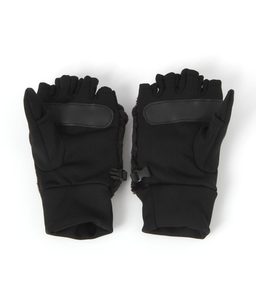 UNIVERSAL OVERALL(ユニバーサルオーバーオール)の「【UNIVERSAL OVERALL(ユニバーサルオーバーオール)】ファーフードグローブ(手袋・レディース・その他1/ブラック・FREE)」の10枚目の写真