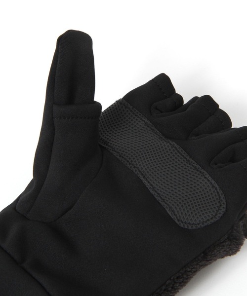 UNIVERSAL OVERALL(ユニバーサルオーバーオール)の「【UNIVERSAL OVERALL(ユニバーサルオーバーオール)】ファーフードグローブ(手袋・レディース・その他1/ブラック・FREE)」の11枚目の写真