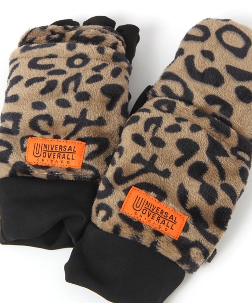 UNIVERSAL OVERALL(ユニバーサルオーバーオール)の「【UNIVERSAL OVERALL(ユニバーサルオーバーオール)】ファーフードグローブ(手袋・レディース・その他1/ブラック・FREE)」の17枚目の写真