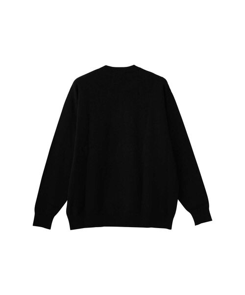 Hysteric Glamour ワンポイント ロゴ刺繍 セーター M ブラック SPEAK NO EVILワッペン セーター（ニット/セーター）｜HYSTERIC