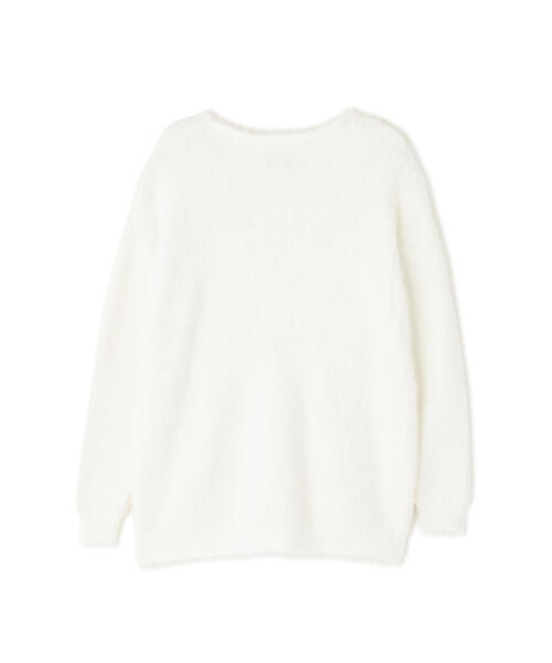 DANKE SCHON(ダンケシェーン)の「【WEB&DEPOT限定】DankeSchon/ダンケシェーン/SHAGGY CARDIGAN(カーディガン/ボレロ・レディース・ブラック/ホワイト/モスグリーン・L/XL/M)」の15枚目の写真
