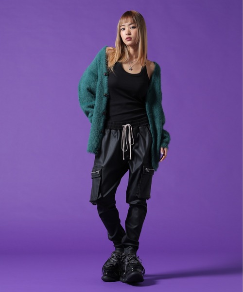 ダンケシェーン　カーディガン DankeSchon/ダンケシェーン/HAND STITCH KNIT CARDIGAN（カーディガン