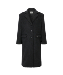 Wool Maxi Coat (charcoal)