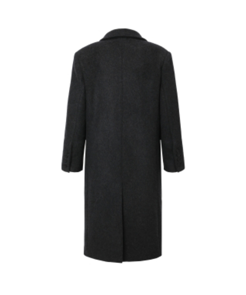 KHAKIPOINT(カーキポイント)の「Wool Maxi Coat (charcoal)(チェスターコート・レディース・その他・FREE)」の2枚目の写真