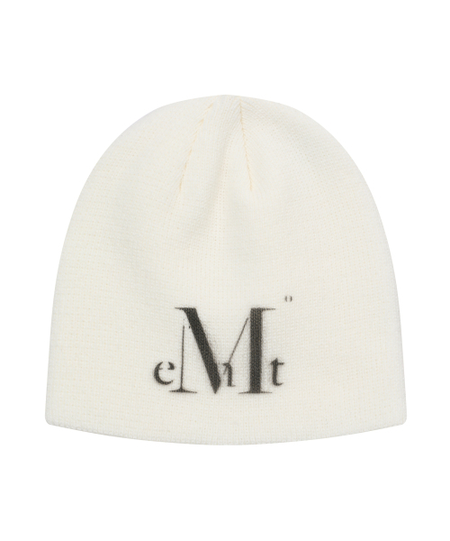 MUCENT(ムセント)の「シグニチャービーニー (4カラー)(ニットキャップ/ビーニー・レディース・Beige/ブラック/アイボリー/グレー・FREE)」の16枚目の写真