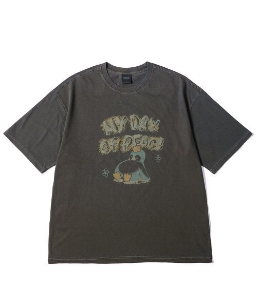 GAKKAI UNIONS(ガッカイユニオンズ)の「マイデイピグメント 半袖Tシャツ チャコール(Tシャツ/カットソー・レディース・その他・MEDIUM/LARGE)」の10枚目の写真
