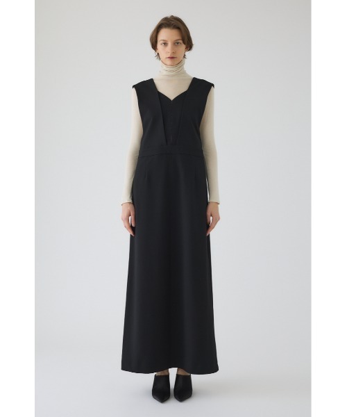 RIM.ARK（リムアーク）の「Vest like jumper SK ベストライクジャンパースカート（ジャンパースカート・レディース・グレー/ブラック・36/38）」の14枚目の写真