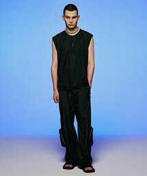 アジャスタブルカーゴパンツ BLACK