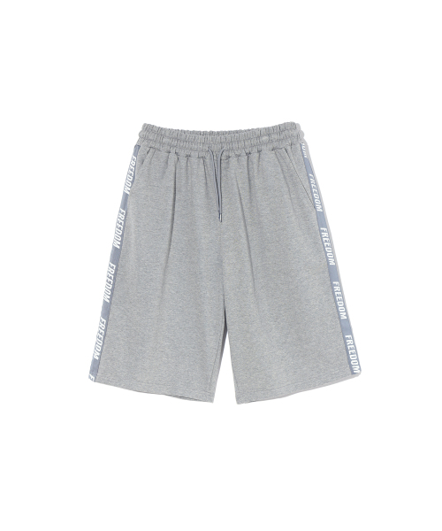 FREEDOM(フリーダム)の「レタリングバミューダコットンショーツ(グレー)(その他パンツ・メンズ・その他・LARGE/X-LARGE/2XL/3XL/4XL)」の2枚目の写真