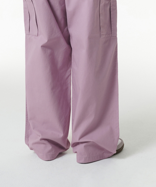 MUSINSA STANDARD WOMAN（ムシンサスタンダードウーマン）の「ウィメンズワイドカーゴパンツ[ダスティピンク]（その他パンツ・レディース・その他・30/24/25/26/27/28/29）」の8枚目の写真