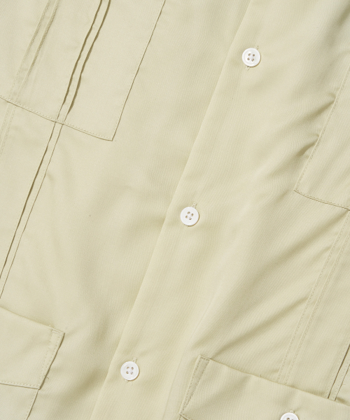 OUTSTANDING(アウトスタンディング)の「4PK CUBAN COLLAR HALF SHIRT_LIGHT KHAKI(シャツ/ブラウス・メンズ・その他・SMALL/MEDIUM/LARGE)」の6枚目の写真