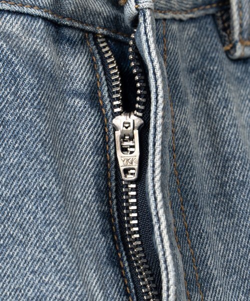 TOFFEE(トフィー)の「GL ワイドデニムパンツ (OIL INDIGO)(デニムパンツ・メンズ・その他・SMALL/MEDIUM/LARGE/X-LARGE/X-SMALL)」の3枚目の写真