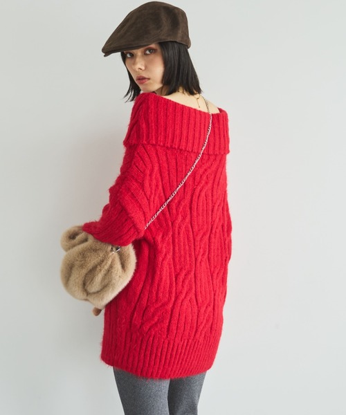 MIRROR STOKE（ミラーストーク）の「【ZOZO限定】FUR ROUND BAG/ファーラウンドバッグ（チェーン付）（ショルダーバッグ・レディース・ベージュ/グリーン・FREE）」の16枚目の写真