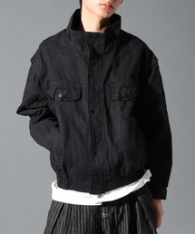 ALAND（エーランド）の「LAND MUSEUM／スタンドGジャン（デニムジャケット）」