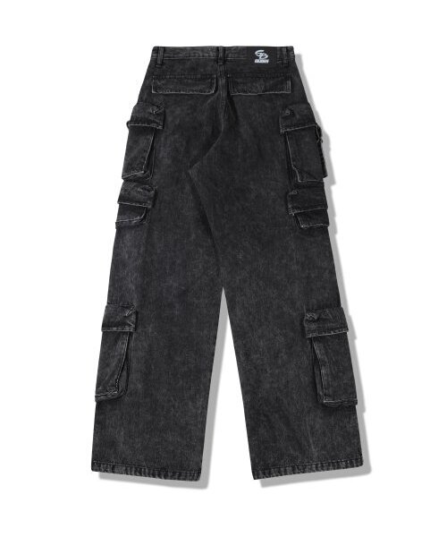 GUBIN(グビン)の「マックスポケットウォッシングワイドデニムパンツ(デニムパンツ・レディース・その他・MEDIUM/LARGE/SMALL)」の12枚目の写真