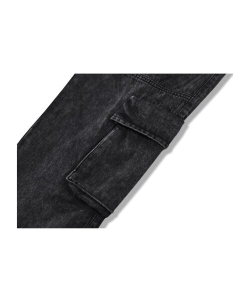 GUBIN(グビン)の「マックスポケットウォッシングワイドデニムパンツ(デニムパンツ・レディース・その他・MEDIUM/LARGE/SMALL)」の10枚目の写真