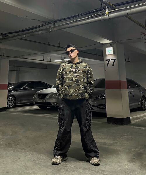GUBIN(グビン)の「マックスポケットウォッシングワイドデニムパンツ(デニムパンツ・レディース・その他・MEDIUM/LARGE/SMALL)」の7枚目の写真