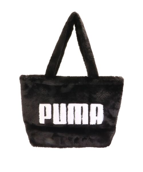 PUMA(プーマ)の「【PUMA】UP FAUX FURショッパー(トートバッグ・レディース・ブラック/グレー・FREE)」の11枚目の写真
