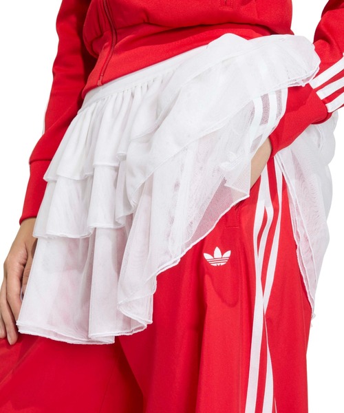 adidas(アディダス)の「adidas LACE ADILENIUM FB TRACK PANTS / アディダス レース ADILENIUM ファイヤーバード トラックパンツ(その他パンツ・レディース・レッド・L/M/S)」の6枚目の写真