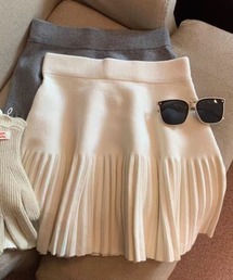 SPIGA | ﾆｯﾄﾌﾟﾘｰﾂﾐﾆｽｶｰﾄ(スカート)