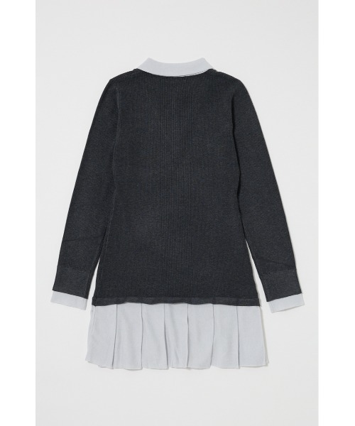 LAYERED KNIT ミニドレス（ワンピース）｜MOUSSY（マウジー）の
