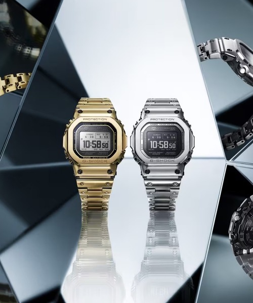 G-SHOCK(ジーショック)の「G-SHOCK/ジーショック 腕時計 FULL METAL GMW-BZ5000D-1JF(デジタル腕時計・メンズ・シルバー・FREE)」の2枚目の写真