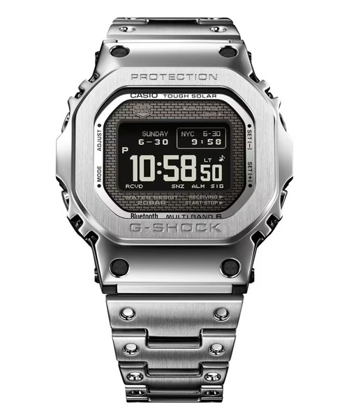 G-SHOCK(ジーショック)の「G-SHOCK/ジーショック 腕時計 FULL METAL GMW-BZ5000D-1JF(デジタル腕時計・メンズ・シルバー・FREE)」の3枚目の写真