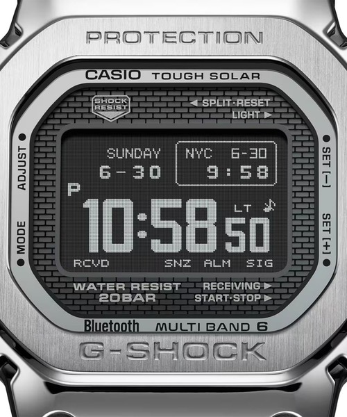 G-SHOCK(ジーショック)の「G-SHOCK/ジーショック 腕時計 FULL METAL GMW-BZ5000D-1JF(デジタル腕時計・メンズ・シルバー・FREE)」の13枚目の写真