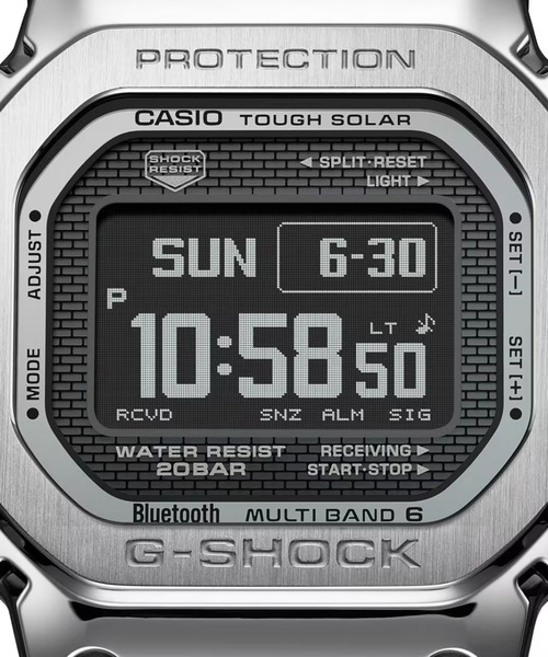 G-SHOCK(ジーショック)の「G-SHOCK/ジーショック 腕時計 FULL METAL GMW-BZ5000D-1JF(デジタル腕時計・メンズ・シルバー・FREE)」の15枚目の写真