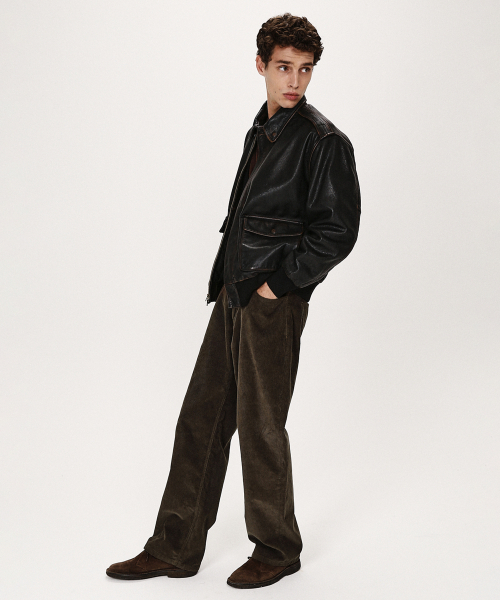 SHIRTER(シャーター)の「5P CORDUROY PANTS (BROWN)(その他パンツ・メンズ・その他・SMALL/MEDIUM/LARGE)」の2枚目の写真