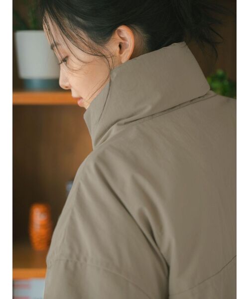 Ungrid（アングリッド）の「中綿モンスターコート（ブルゾン・レディース・アイボリー/ブラック/カーキ・FREE）」の7枚目の写真