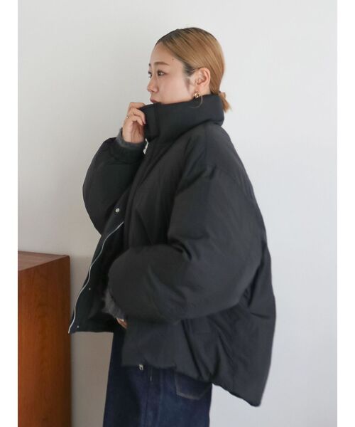 Ungrid（アングリッド）の「中綿モンスターコート（ブルゾン・レディース・アイボリー/ブラック/カーキ・FREE）」の12枚目の写真