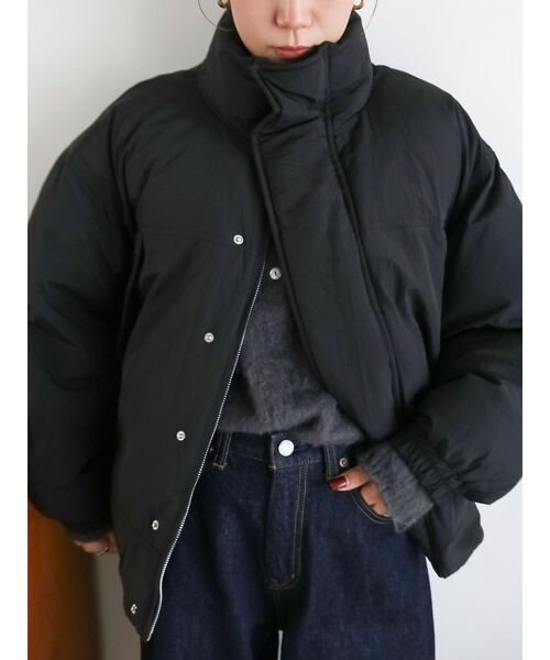 Ungrid（アングリッド）の「中綿モンスターコート（ブルゾン・レディース・アイボリー/ブラック/カーキ・FREE）」の14枚目の写真