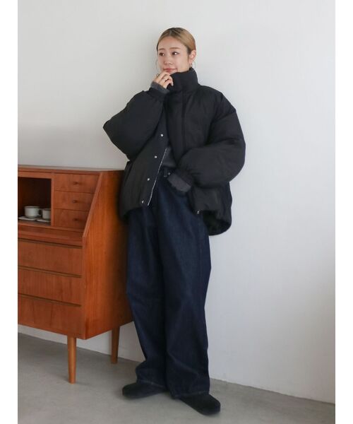 Ungrid（アングリッド）の「中綿モンスターコート（ブルゾン・レディース・アイボリー/ブラック/カーキ・FREE）」の15枚目の写真