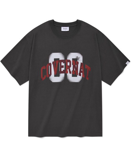 COVERNAT(カバーナット)の「ペインティング08 Tシャツチャコール(Tシャツ/カットソー・レディース・その他・SMALL/MEDIUM/X-SMALL)」の1枚目の写真