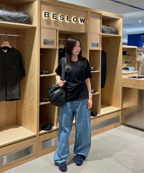 BESLOW（ビースロー）の「スリムフィットTシャツ ブラック（Tシャツ/カットソー・メンズ・その他・SMALL/MEDIUM/LARGE/X-LARGE）」の5枚目の写真