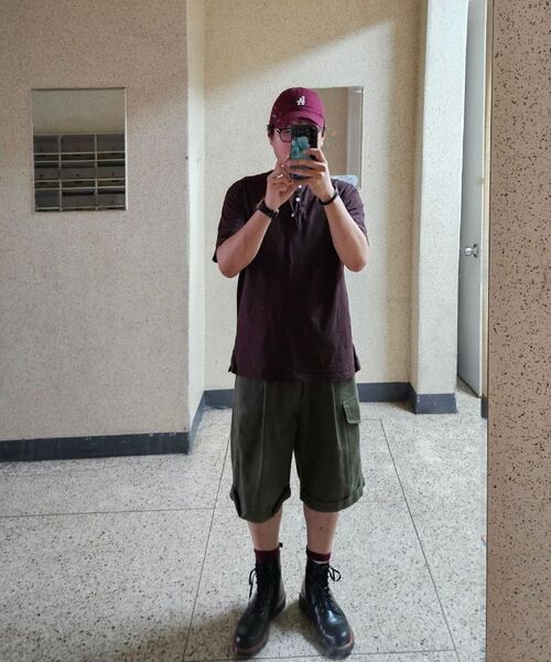 sortie(ソルティ)の「Utility Henly neck T-Shirts (Brown)(Tシャツ/カットソー・メンズ・その他・LARGE/X-LARGE/MEDIUM)」の12枚目の写真