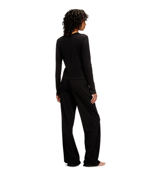 DIESEL（ディーゼル）の「ウィメンズ パジャマ SET-GILDA-D-CORE（ルームウェア/パジャマ・レディース・グレー/ブラック・LARGE/MEDIUM/SMALL/X-SMALL）」の4枚目の写真