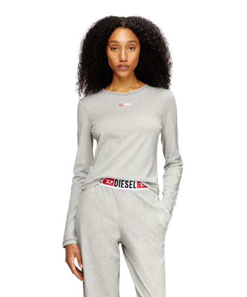 DIESEL（ディーゼル）の「ウィメンズ パジャマ SET-GILDA-D-CORE（ルームウェア/パジャマ・レディース・グレー/ブラック・LARGE/MEDIUM/SMALL/X-SMALL）」の7枚目の写真
