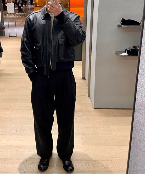 BEGIN202（ビギン202）の「ウォッシュドコットンドビー パンツ [ウォッシュドブラック]（その他パンツ・メンズ・その他・1/2/3/4）」の11枚目の写真