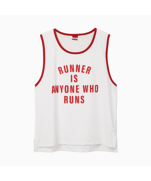 MENASOO(ミナス)の「MESH RUNNER CLUB SLEEVE_WHITE(Tシャツ/カットソー・レディース・ホワイト/ブラック/ライトグレー/ネイビー・F/SMALL/MEDIUM)」の1枚目の写真
