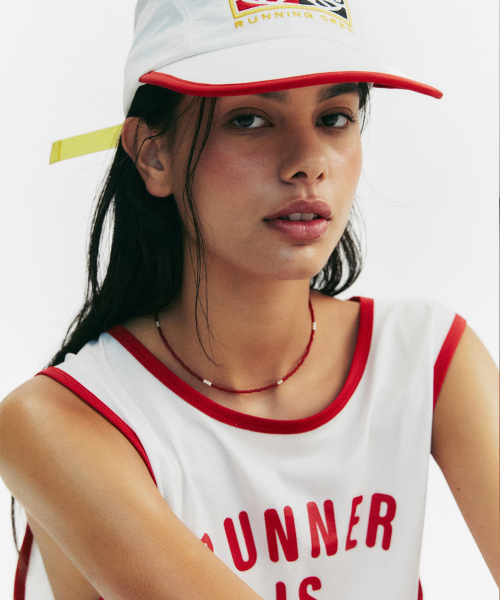 MENASOO(ミナス)の「MESH RUNNER CLUB SLEEVE_WHITE(Tシャツ/カットソー・レディース・ホワイト/ブラック/ライトグレー/ネイビー・F/SMALL/MEDIUM)」の10枚目の写真