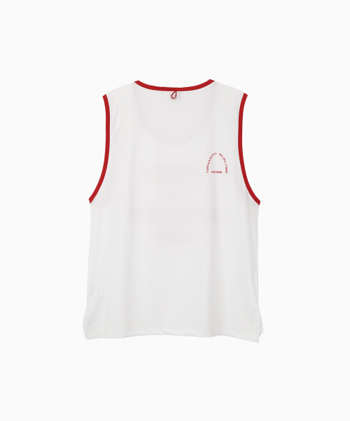 MENASOO(ミナス)の「MESH RUNNER CLUB SLEEVE_WHITE(Tシャツ/カットソー・レディース・ホワイト/ブラック/ライトグレー/ネイビー・F/SMALL/MEDIUM)」の13枚目の写真