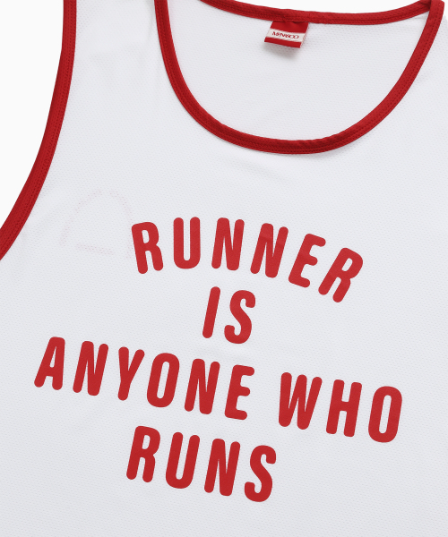 MENASOO(ミナス)の「MESH RUNNER CLUB SLEEVE_WHITE(Tシャツ/カットソー・レディース・ホワイト/ブラック/ライトグレー/ネイビー・F/SMALL/MEDIUM)」の15枚目の写真