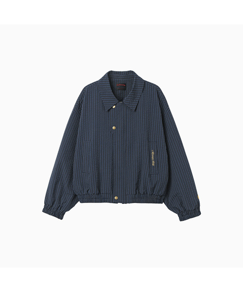 MENASOO(ミナス)の「MNS Classic Check Jacket_Navy(その他アウター・レディース・ネイビー・F)」の1枚目の写真