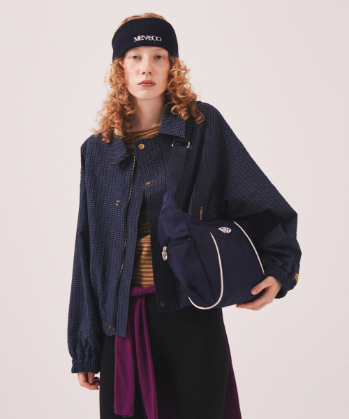 MENASOO(ミナス)の「MNS Classic Check Jacket_Navy(その他アウター・レディース・ネイビー・F)」の12枚目の写真
