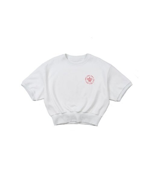 CLEVER FIELD(クレバーフィールド)の「ピケショートスリーブラウングラフィックTシャツ (オフホワイト)(Tシャツ/カットソー・レディース・その他・MEDIUM/SMALL)」の3枚目の写真