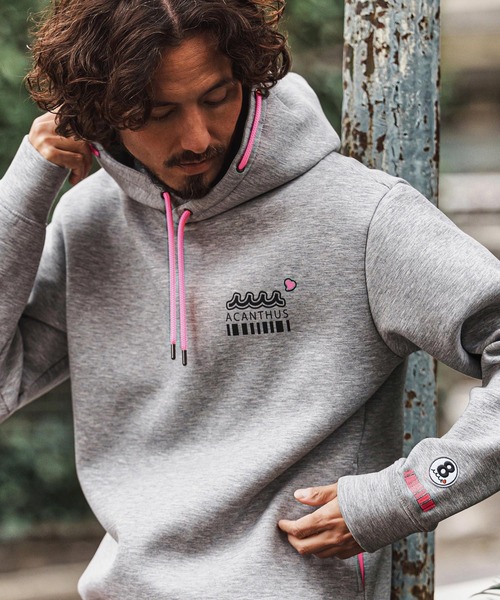 felkod（フィルコッド）の「mpa4013-muta x ACANTHUS Collaboration Cardboard Knit Parka パーカー(F26S190)（パーカー・メンズ・ブラック/トップグレー・S/M/L/XL）」の6枚目の写真