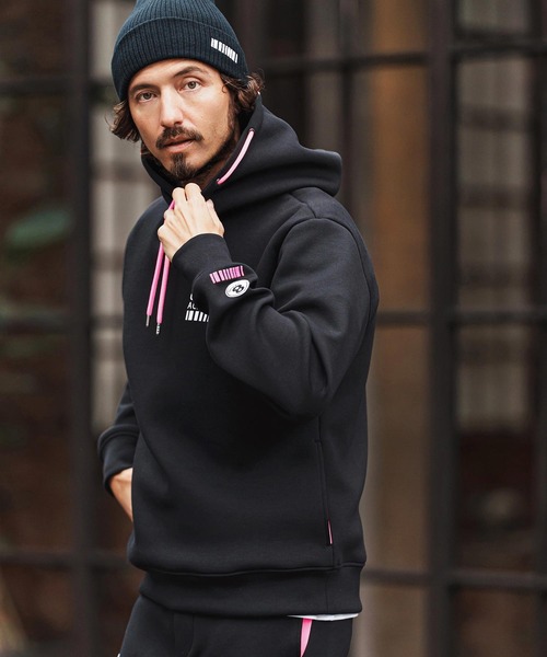 mpa4013-muta x ACANTHUS Collaboration Cardboard Knit Parka